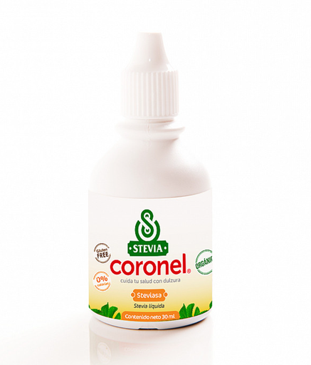 [7754323000058] Coronel Stevia Liquida Steviasa 30 ml