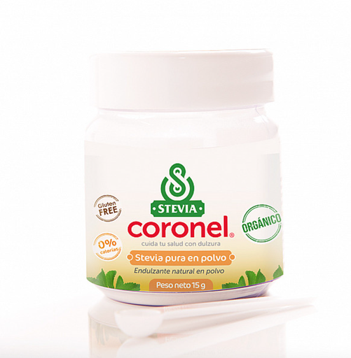 [7754323000034] Coronel Stevia Pura En Polvo 15 gr