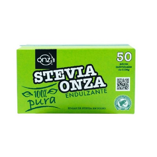 [7756378000144] Onza Stevia Sobres 50 Und