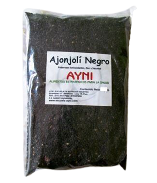 [695842] Ayni Ajonjoli Negro Natural 150 gr