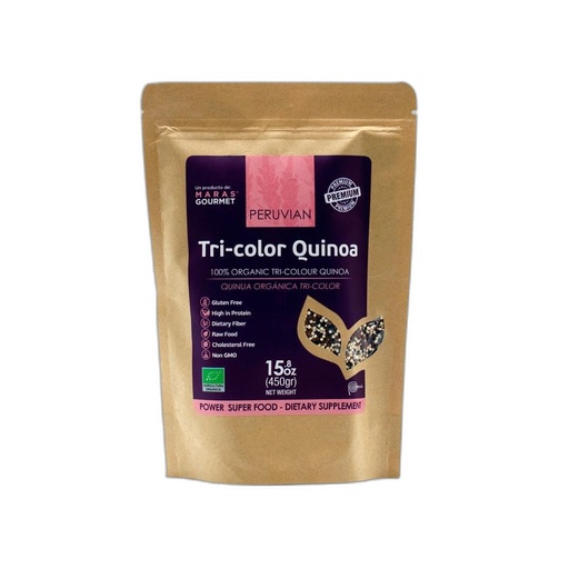[7753226066680] Maras Gourmet Quinua Tricolor 450 gr
