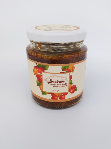 [7758517000015] Baobabs Mermelada Aguaymanto 250 gr