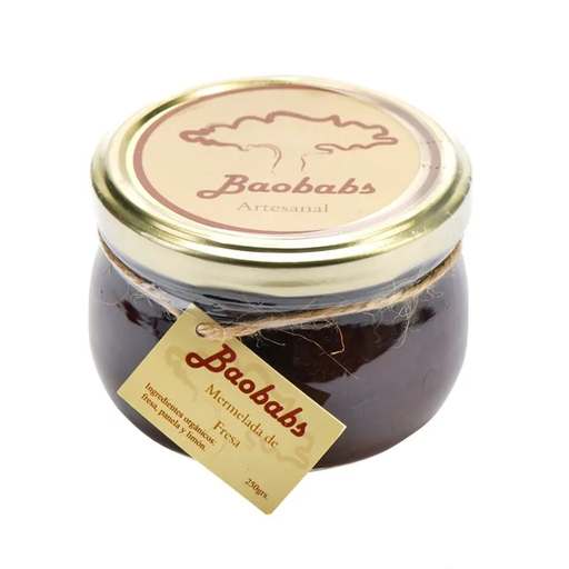 [7758517000022] Baobabs Mermelada Fresa 250 gr