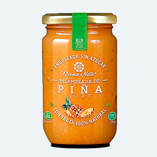 [7758315000194] Crema & Nata Mermelada Piña 330 gr