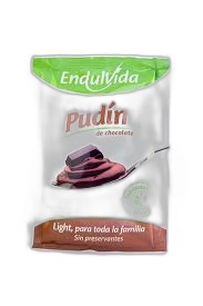 [7755709000068] Endulvida Pudin Sabor Chocolate 80 gr