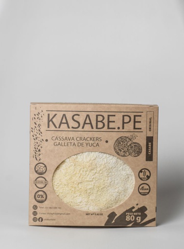 [7750441330015] Kasabe Galleta De Yuca Original 80 gr