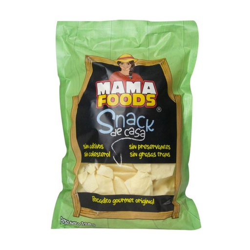 [7754476000387] Mama Foods Yuca Chips Natural 120 gr