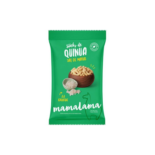 [7758879000210] Mamalama Sticks Quinua Sal De Maras 20 gr