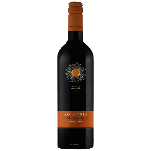 [8000160605727] Solandia Vino Primitivo Salento 750 ml