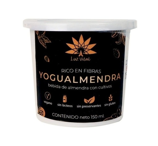 [7750424120022] Luz Vital Yogurt Vegano Almendras 150 gr