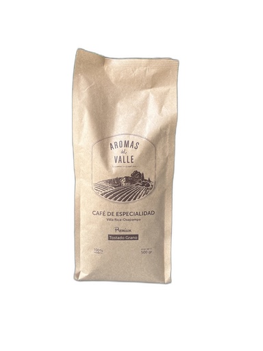[875412] Aromas Del Valle Café Grano 500 gr