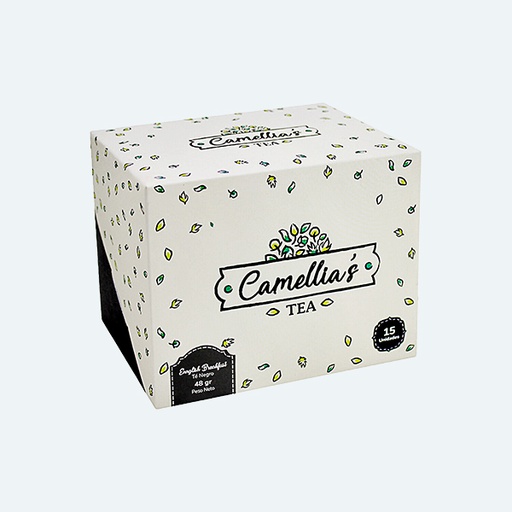 [7757012000094] Camellias Tea English Breakfast 15 Und