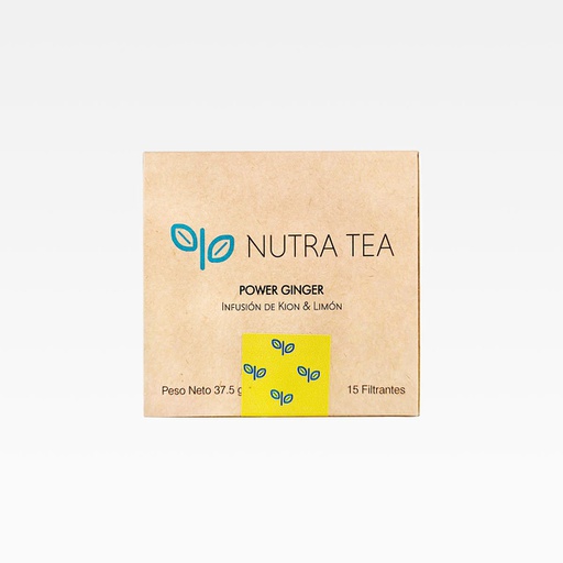 [781718979245] Nutra Tea Filtrantes Power Ginger 15 Und