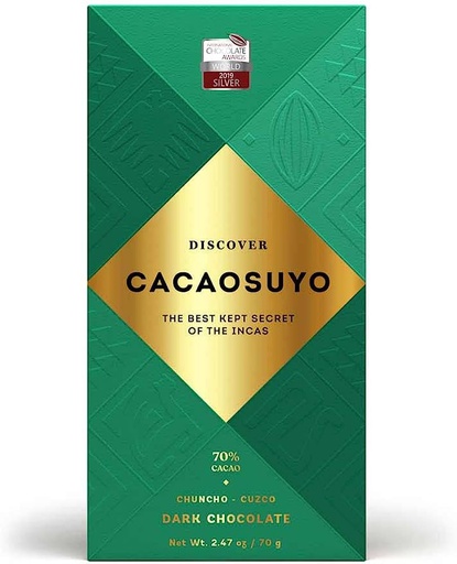 [7756339000183] Cacaosuyo Chocolate Cuzco 70% 70 gr