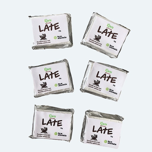 [41806] Kiani Late Turron Chocolate 25 gr