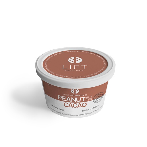 [7758513000149] Lift Helado Peanut Butter & Cacao 4 oz