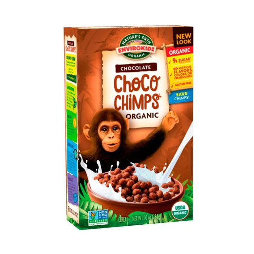 [058449870241] Natures Path Cereal Choco Chimps 284 gr