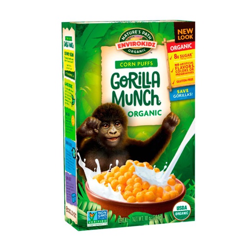 [058449860020] Nature's Path Cereal Gorilla Munch 284 gr