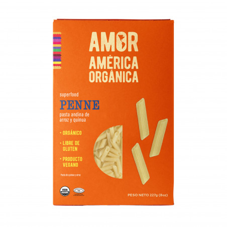 [7758079001000] America Organica Pasta Andina Penne 227 gr