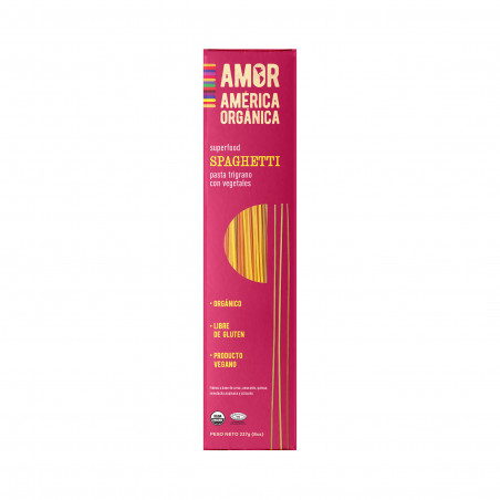 [7595237000419] America Organica Pasta Trigano Spaghetti 227 gr