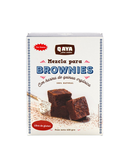 [7759075000110] Qaya Premezcla Brownies 620 gr