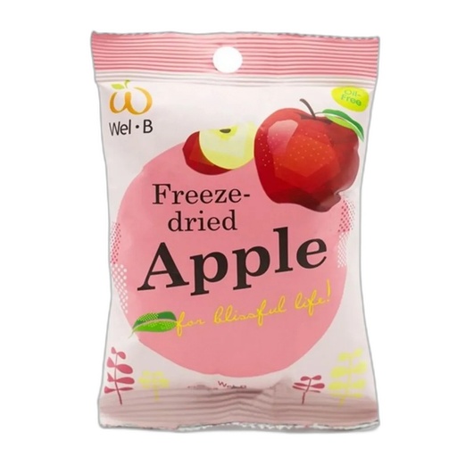 [8858859001448] Wel-B Manzanas Liofilizadas 12 gr
