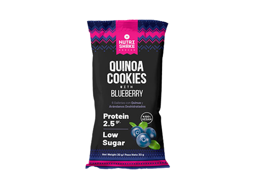 [606110002110] Nutrishake Andino Galleta Quinua y Blueberry 30 gr