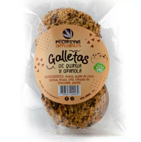 [7758597000479] Pecaditos Integrales Galleta Quinua Granola 60 gr