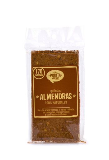 [736684998097] La Purita Galletas Almendra Bolsa 35 gr