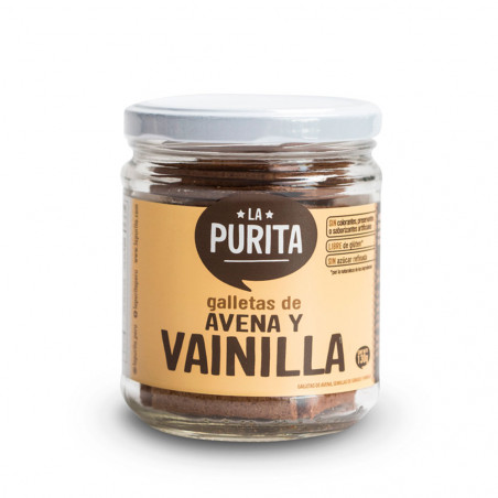 [736684997861] La Purita Galletas Vainilla Frasco 130 gr