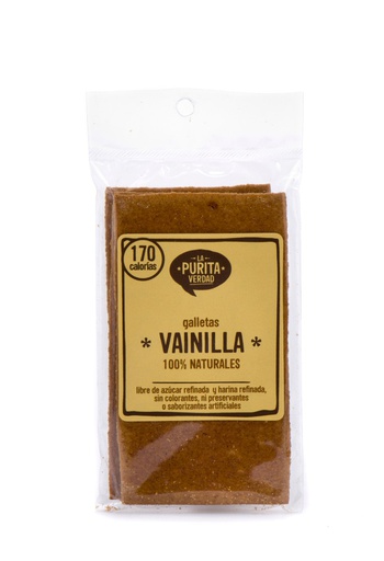 [736684998103] La Purita Galletas Vainilla Bolsa 35 gr