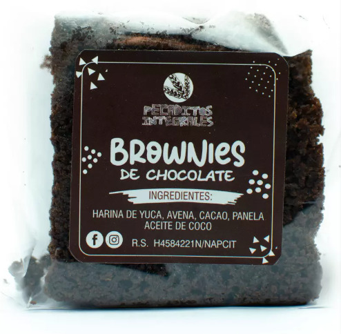 [7758597000219] Pecaditos Integrales Brownie 50 gr