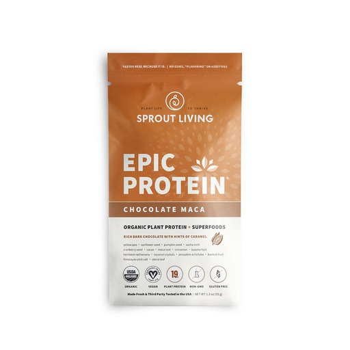 [852457007169] Epic Protein Chocolate Maca 38 gr