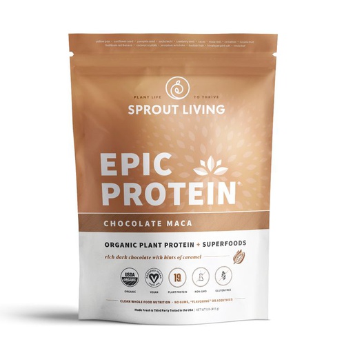 [852457007060] Epic Protein Chocolate Maca 1 Lb