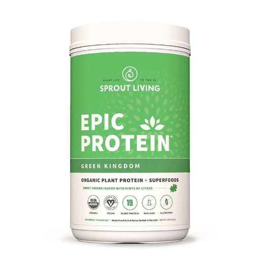 [852457007664] Epic Protein Green Kingdom 2 Lbs