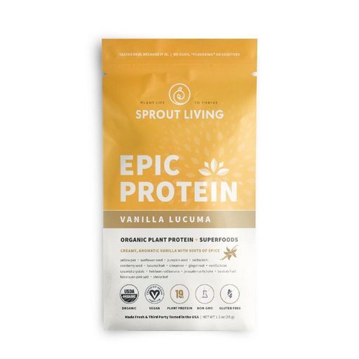 [852457007176] Epic Protein Vanilla Lucuma 38 gr