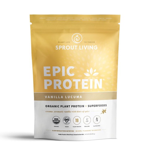 [852457007091] Epic Protein Vanilla Lucuma 1 Lb