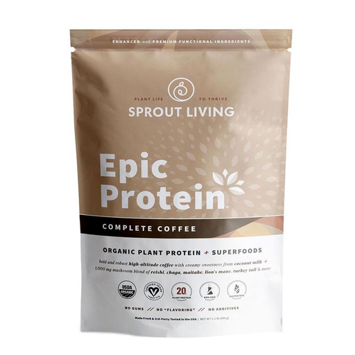 [852457007763] Epic Protein Complete Coffee 1 Lb