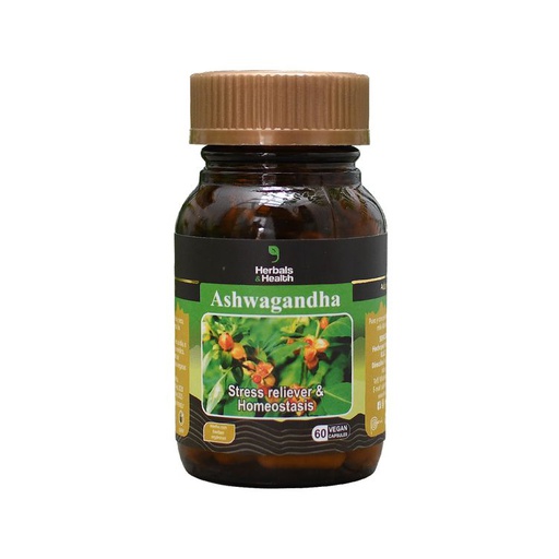 [781159309786] Herbals & Health Ashwagandha Capsulas 60 Und