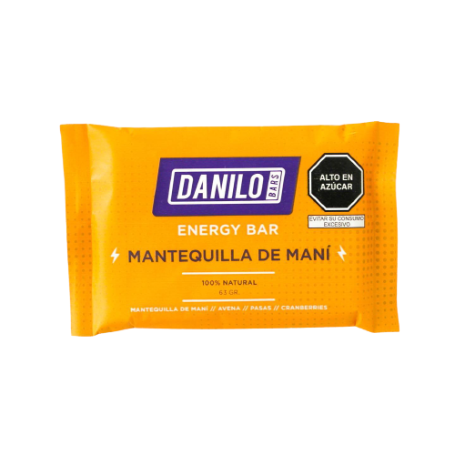 [766871806904] Danilo Barra Energetica Mantequilla Mani 63 gr