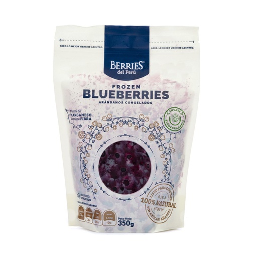 [7758542000394] Berries Del Peru Arandanos Congelados 350 gr