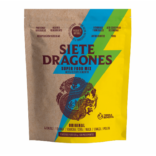[7759447000120] Siete Dragones Superfood Mix Original 600 gr