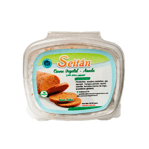 [44542] Como Ser Vegetariano Seitan Asado 330 gr