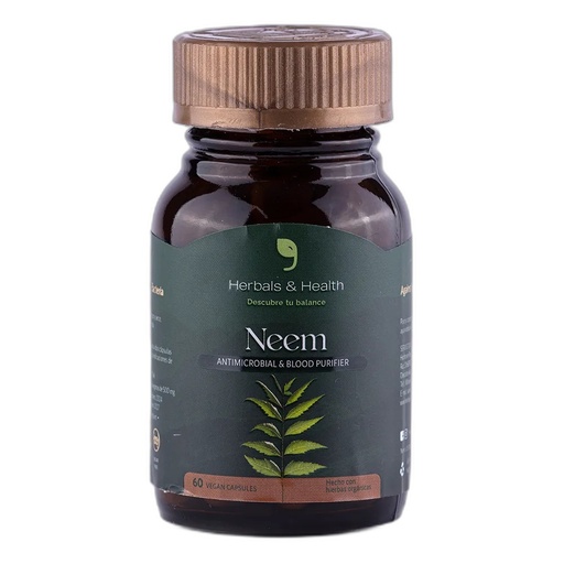 [781159309830] Herbals & Health Neem Capsulas 60 Und