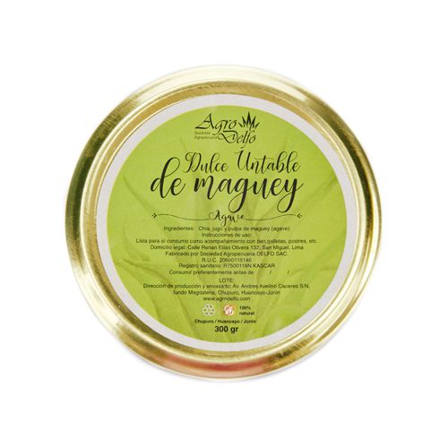 [7757584000027] Agrodelfo Dulce Untable de Maguey 300 gr