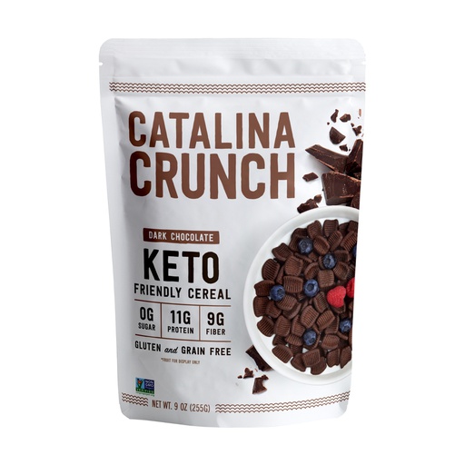 [860479001546] Catalina Crunch Cereal Dark Chocolate 255 gr