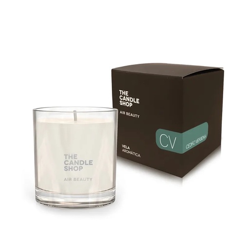 [7798332213788] The Candle Shop Vela Glossy Cedro Verbena