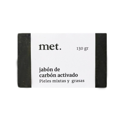 [51120] Met Jabon Detox de Carbon Activado 130 gr