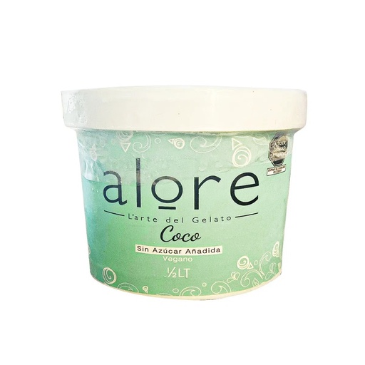 [729208173438] Alore Helado Coco 500 ml