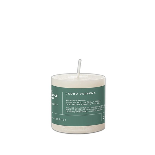 [7798239339291] The Candle Shop Vela 6x6 Cedro Verbena